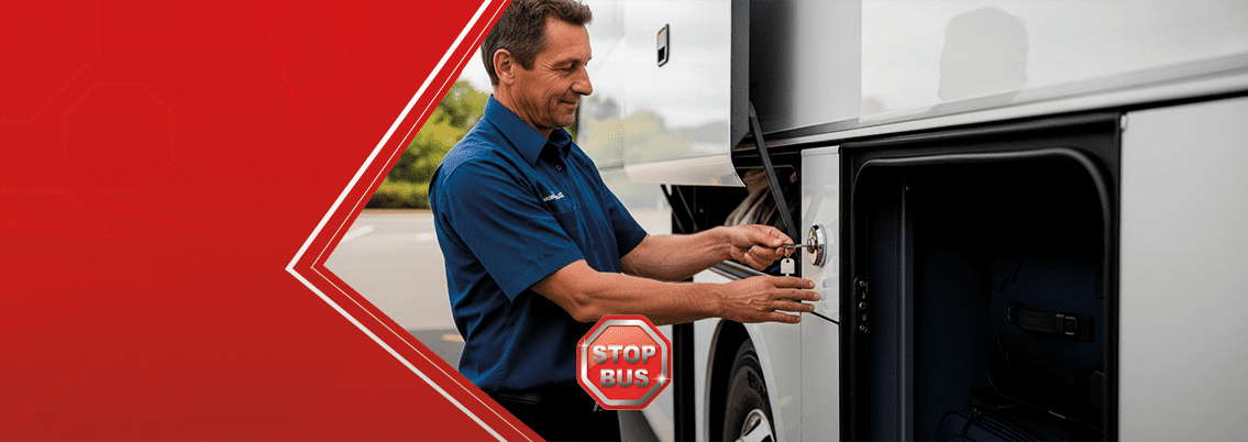 função das fechaduras no transporte coletivo