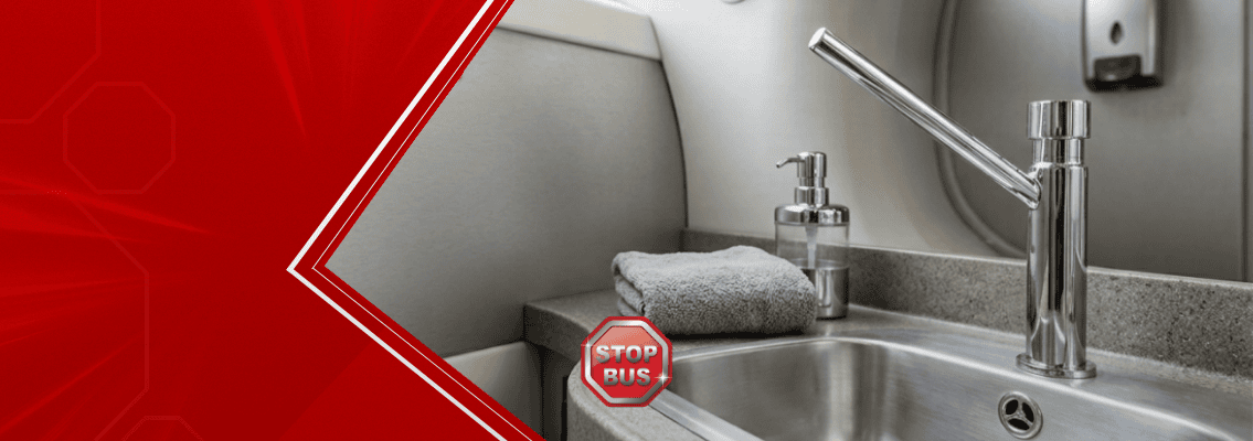 Torneiras e Bombas para Sanitário de Ônibus Rodoviário
